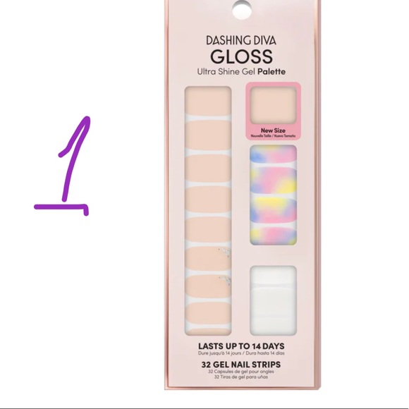 Dashing Diva Gel Nail Strips Featuring Ultra Trendy Designs - Picture 2 of 8